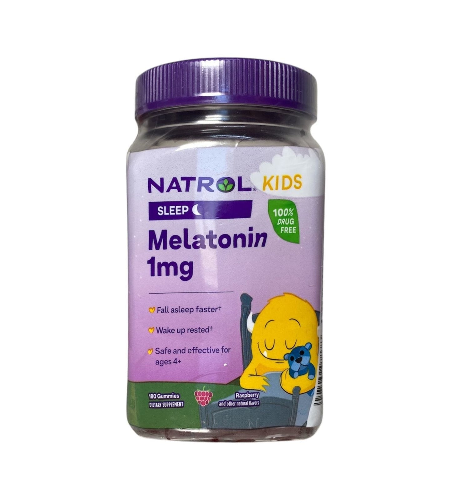 MELATONINA PARA NIÑOS NATROL KIDS 1mg - 180 GOMITAS