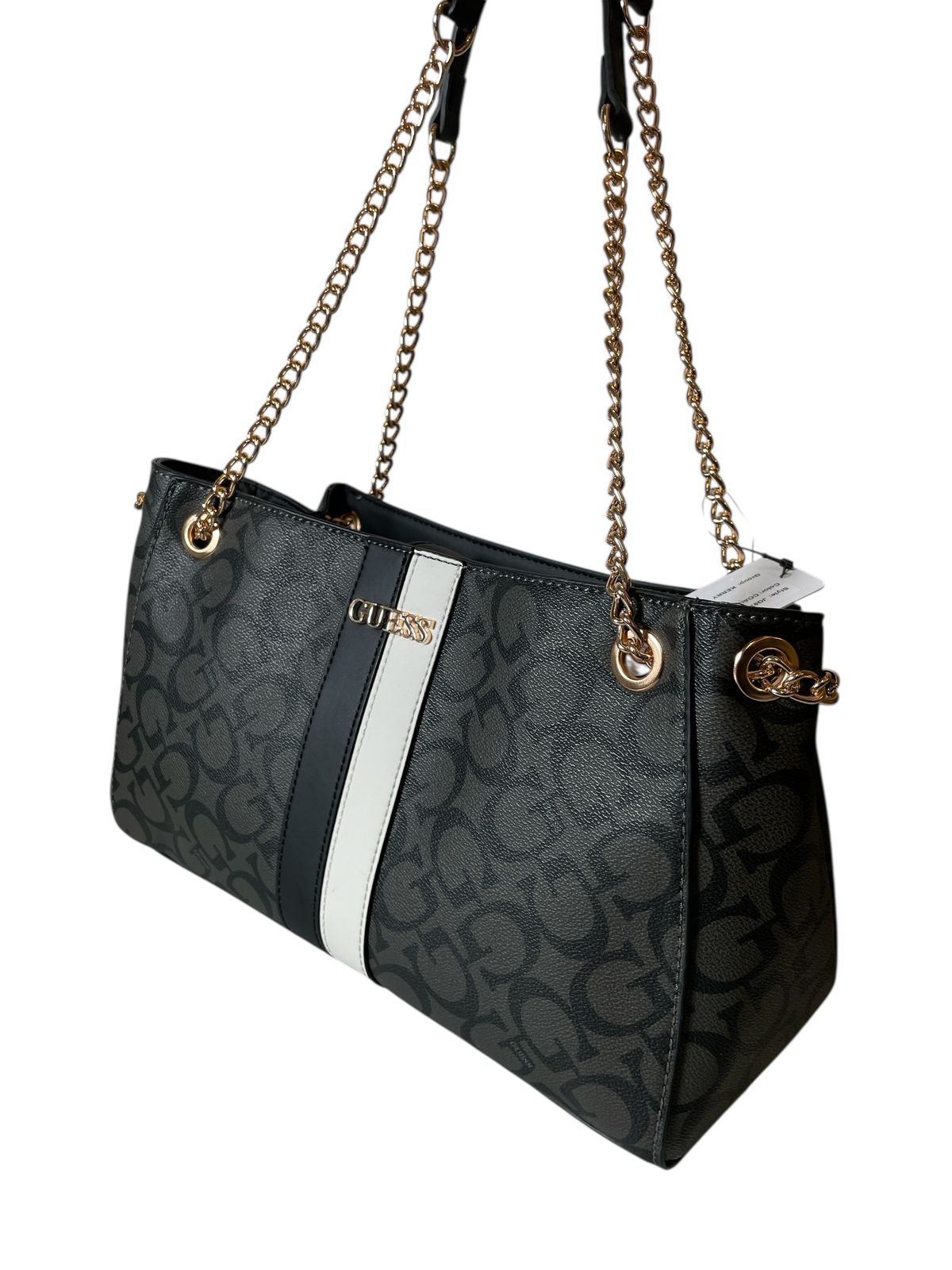 BOLSO GUESS MONOGRAMA BLACK & WHITE | ESTILO Y PODER EN CADA PASO