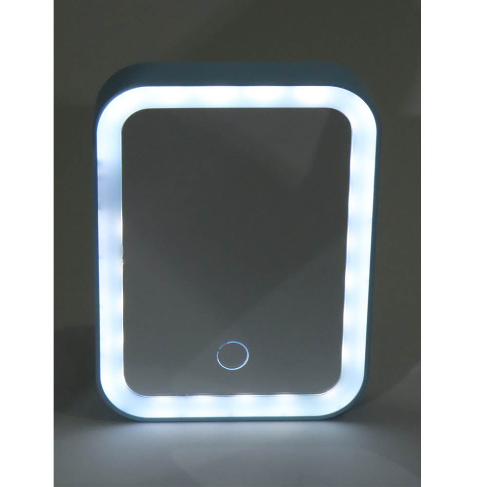 Espejo con Luz con Bolsillo