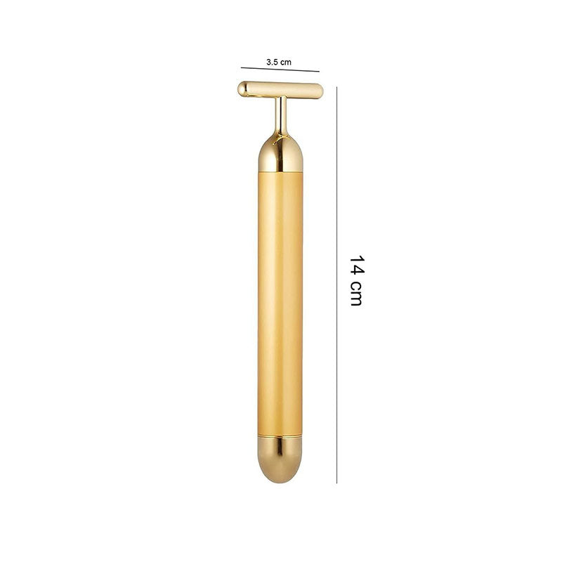 Masajeador facial golden beauty bar