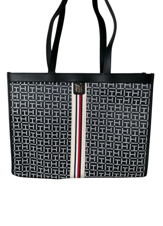 BOLSO TOMMY HILFIGER TRICOLOR TOTE | ESPACIO IDEAL