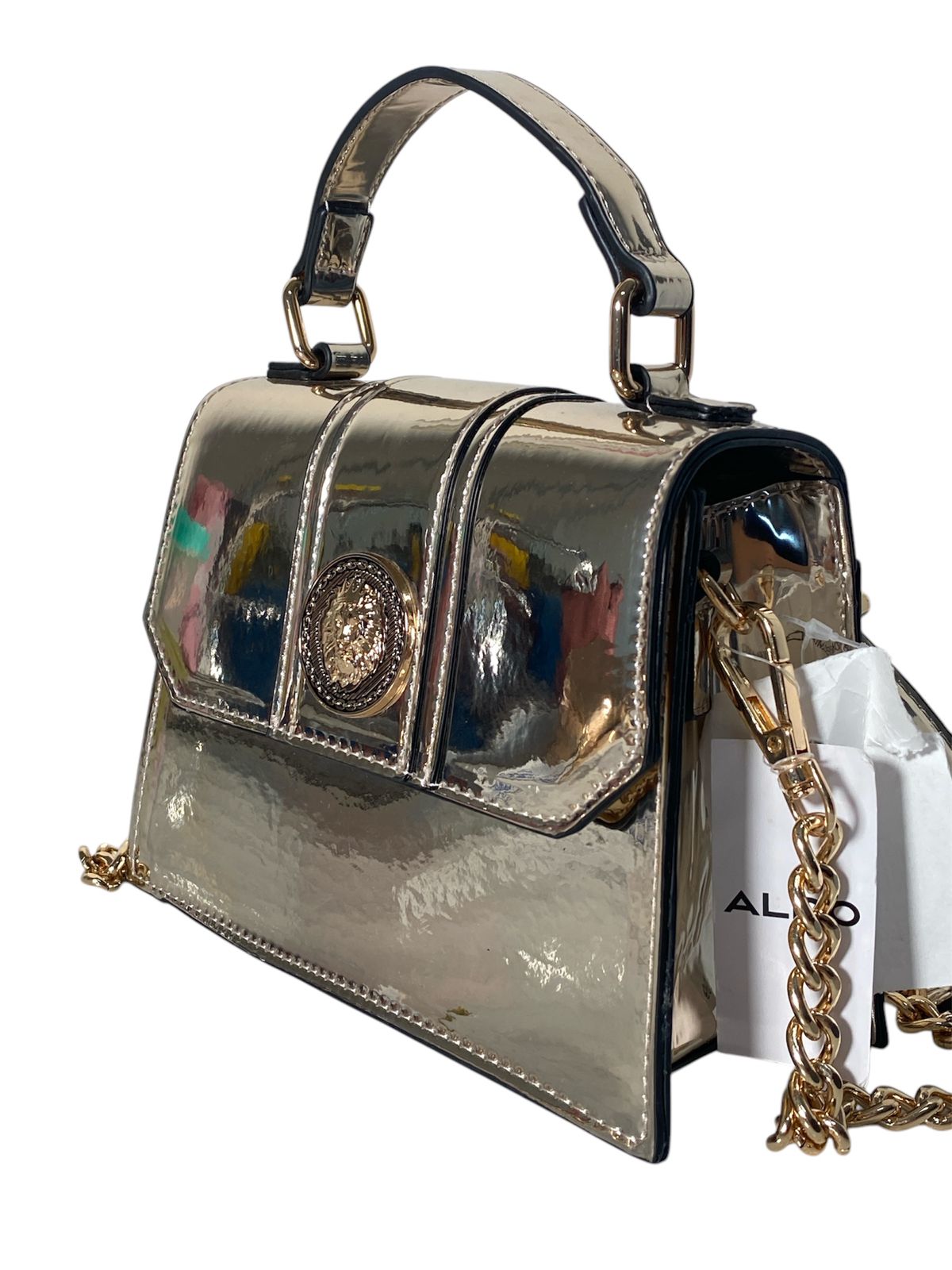 BOLSO DORADO ANNE KLEIN