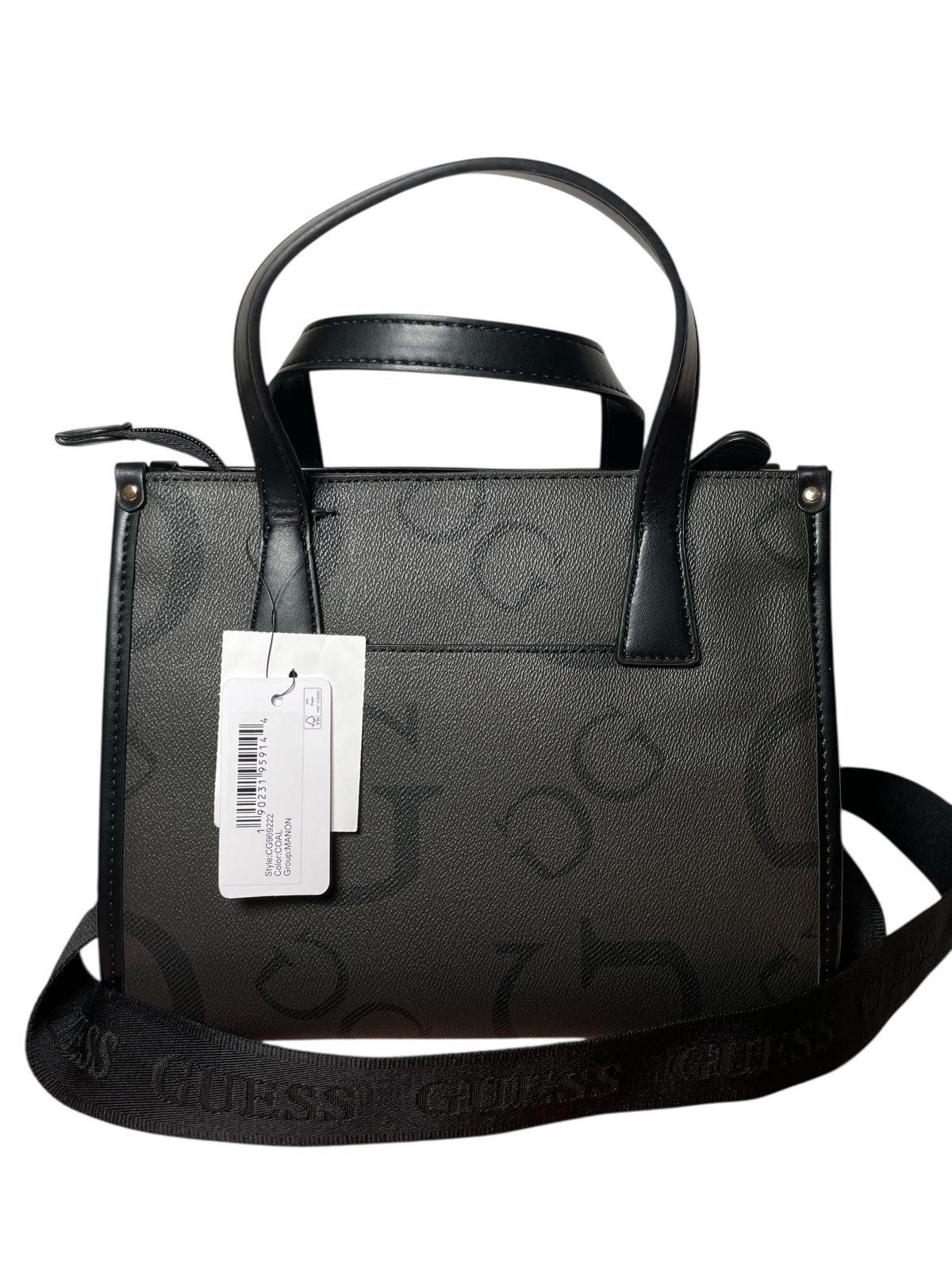 BOLSO GUESS NEGRO – ELEGANCIA URBANA Y VERSATILIDAD