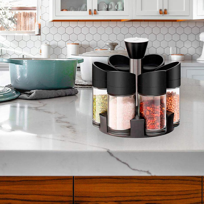 Especiero giratorio de un nivel