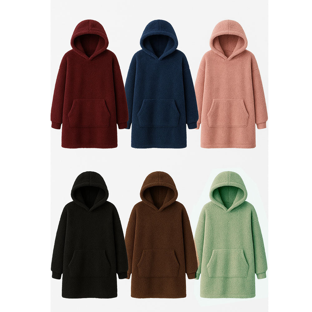 SET DE 2 SUÉTER COBIJA MAXISUDADERA PAREJA