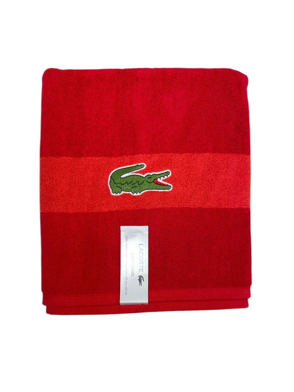 TOALLAS LACOSTE 100% ALGODÓN