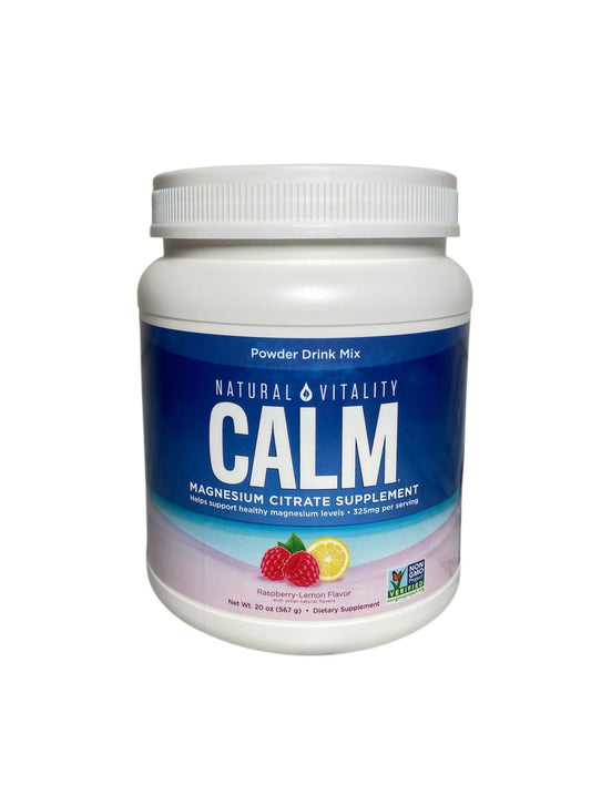 NATURAL VITALITY CALM - SUPLEMENTO DE CITRATO DE MAGNESIO EN POLVO